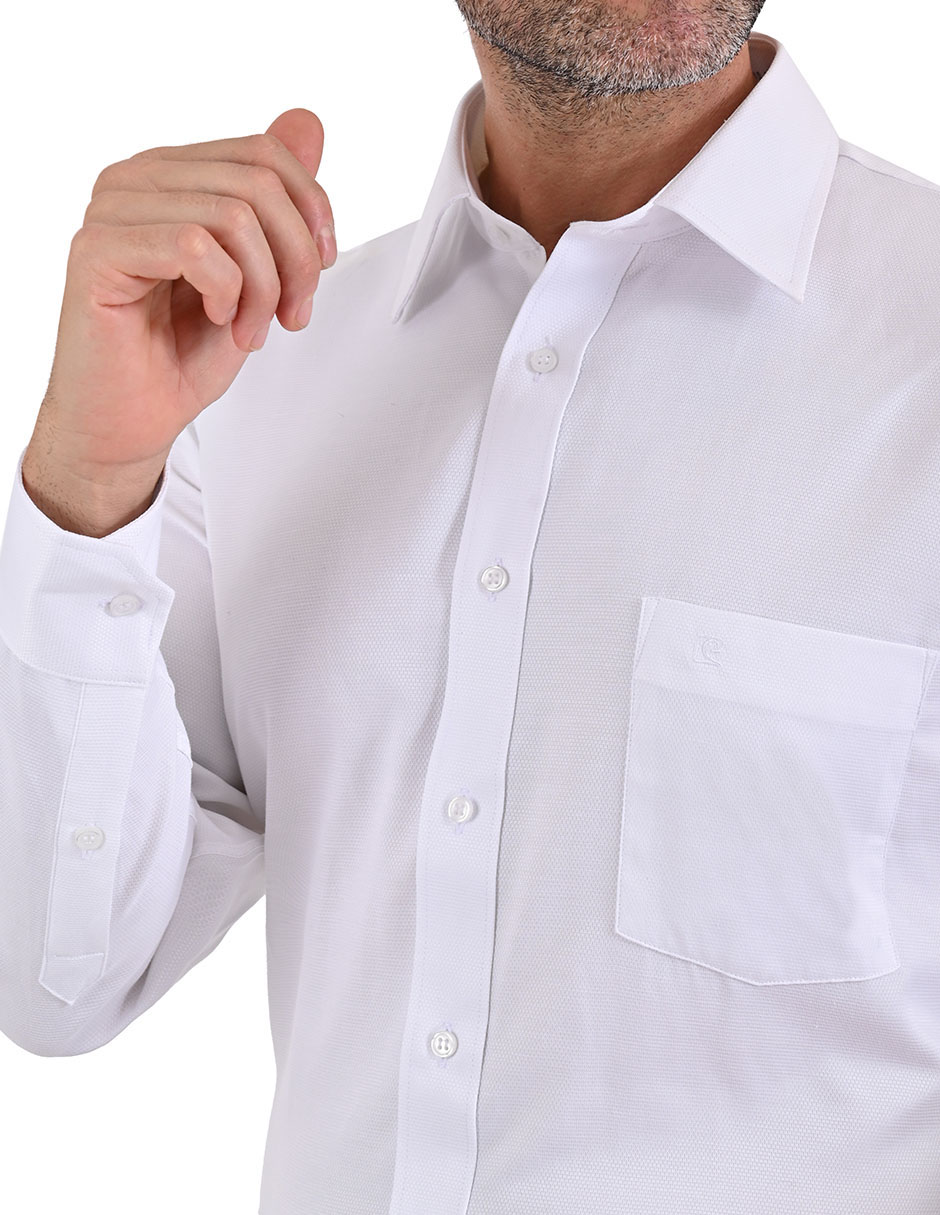 Camisa de vestir manga larga para hombre 4
