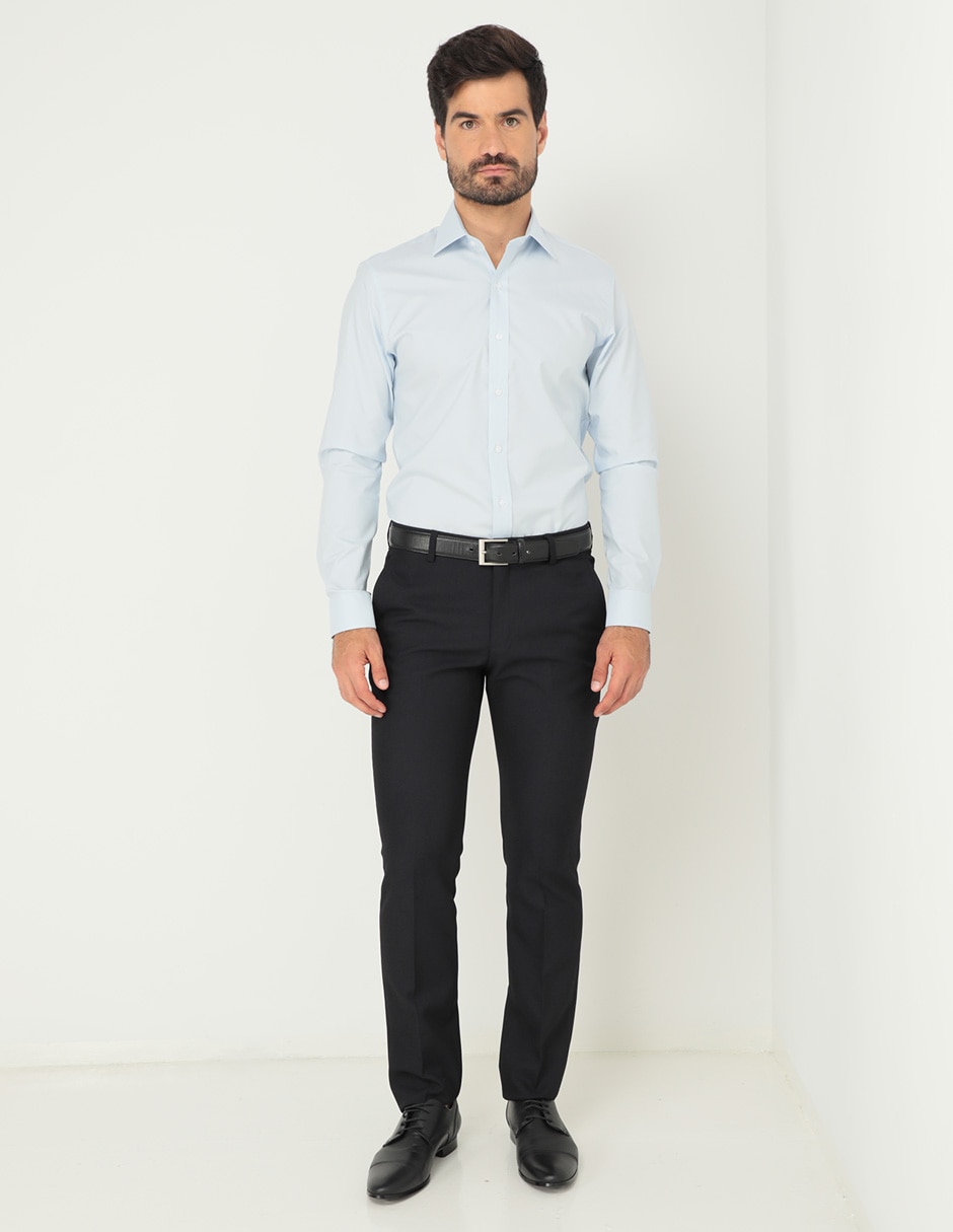 Camisa de vestir manga larga para hombre 3