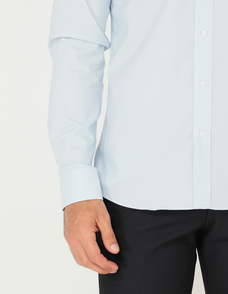 Camisa de vestir manga larga para hombre 5