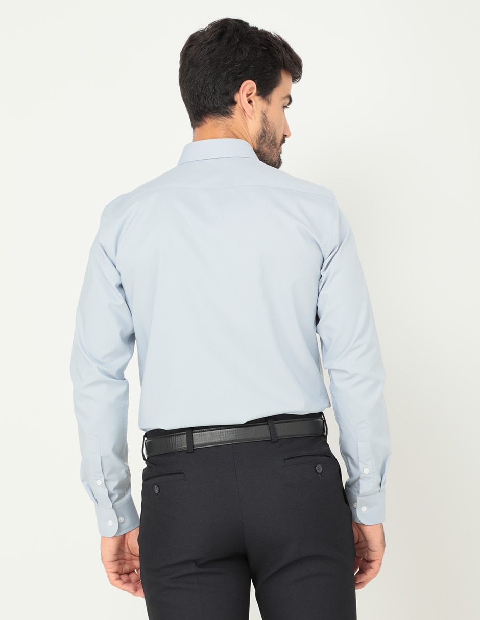 Camisa de vestir manga larga para hombre 2