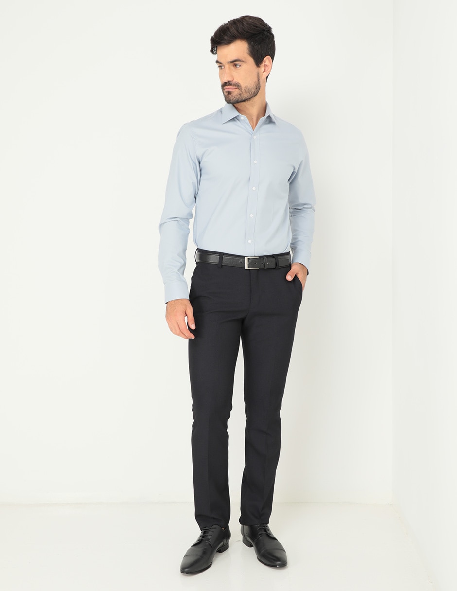 Camisa de vestir manga larga para hombre 3