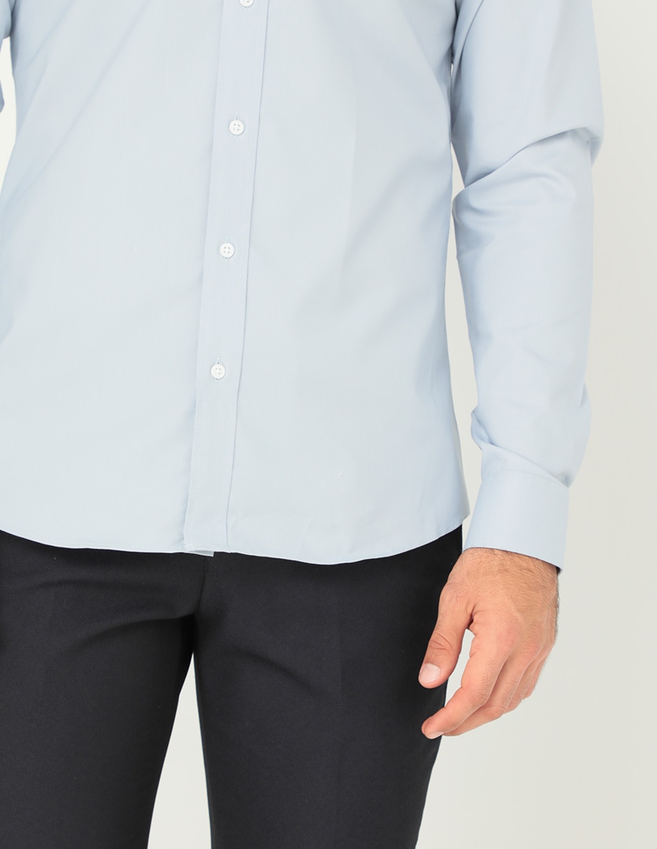 Camisa de vestir manga larga para hombre 5