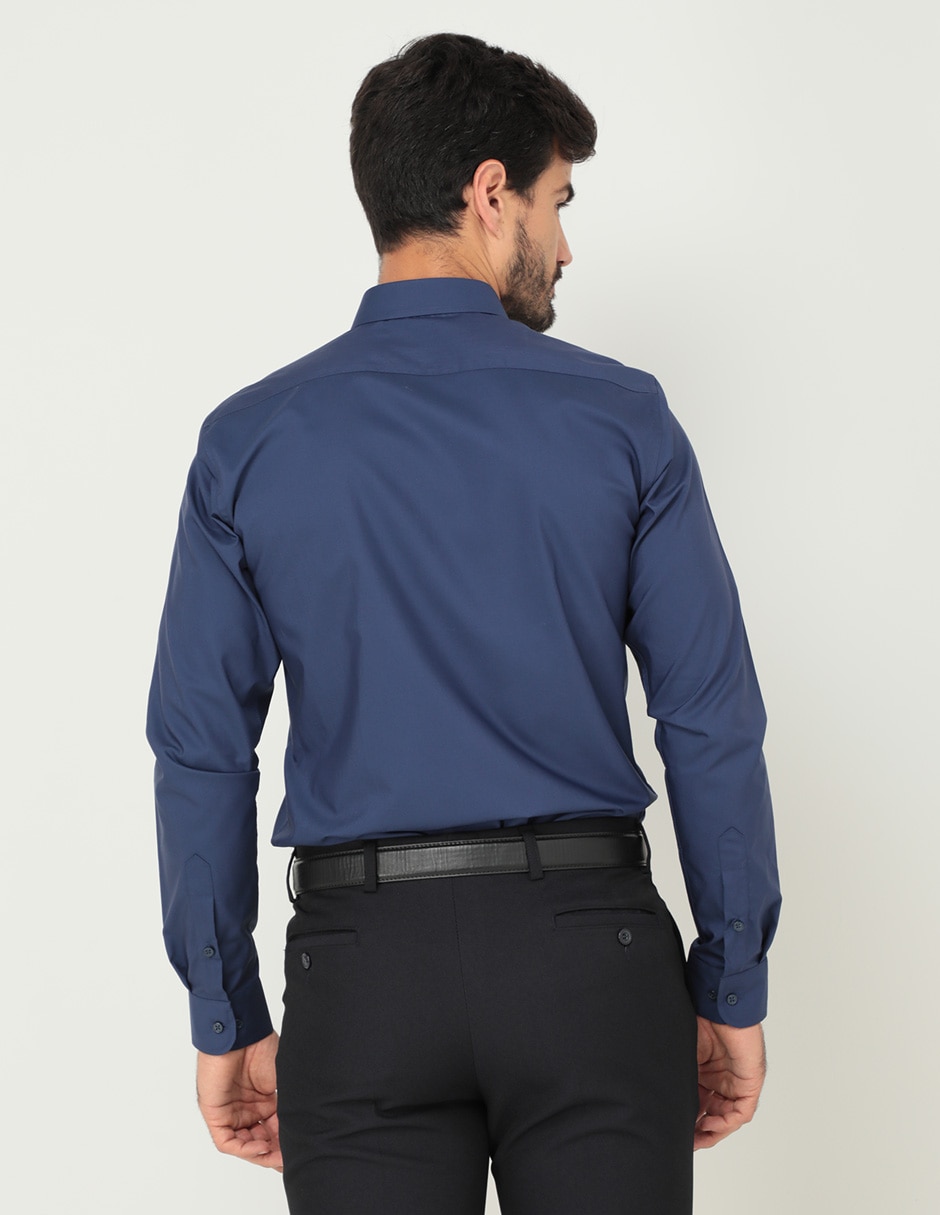 Camisa de vestir manga larga para hombre 2