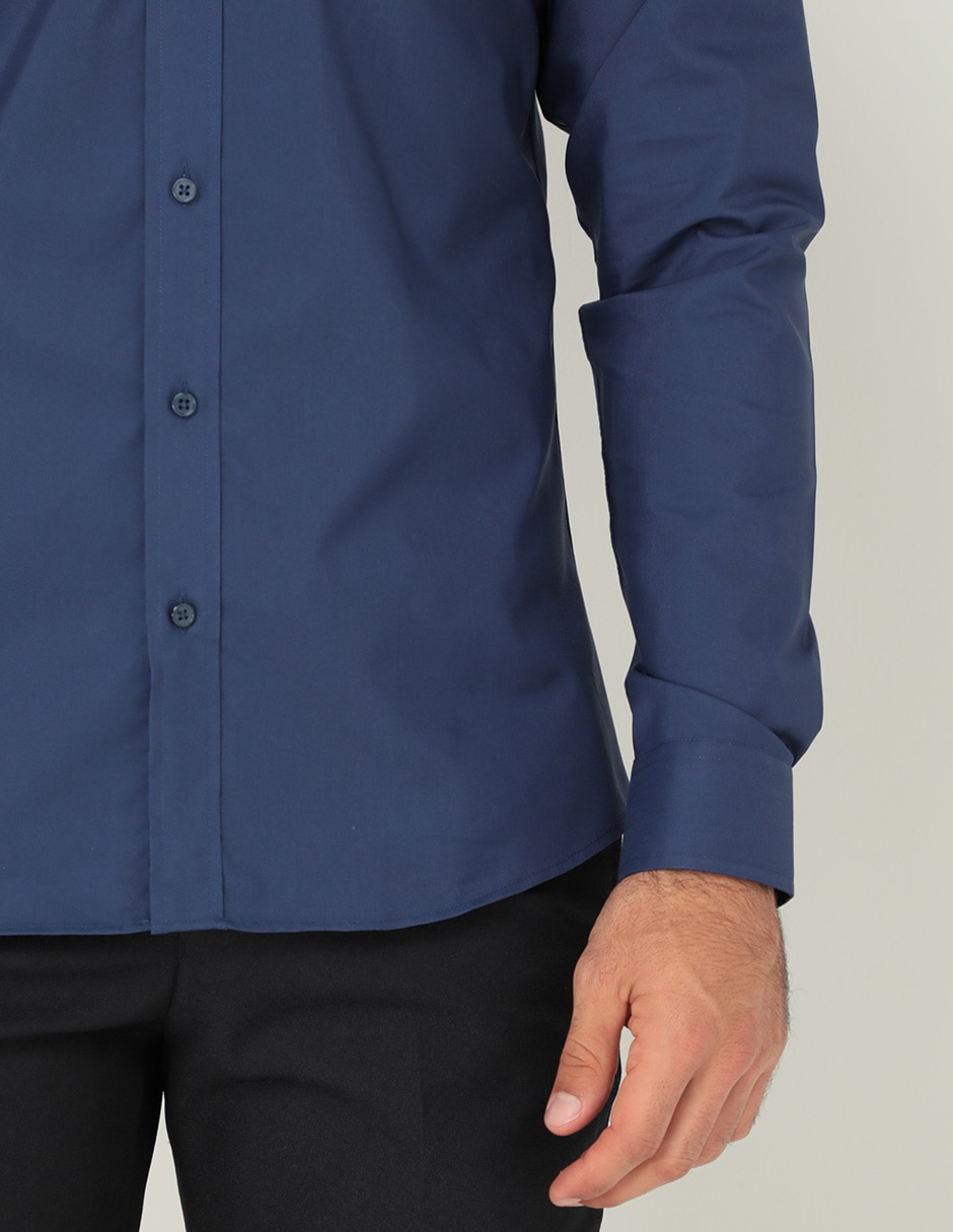 Camisa de vestir manga larga para hombre 5