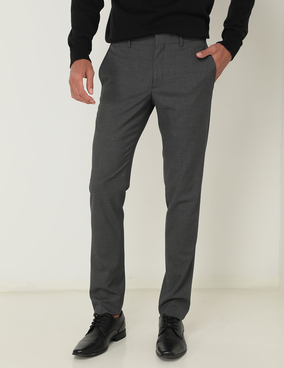 Pantalón slim Contempo de algodón para hombre