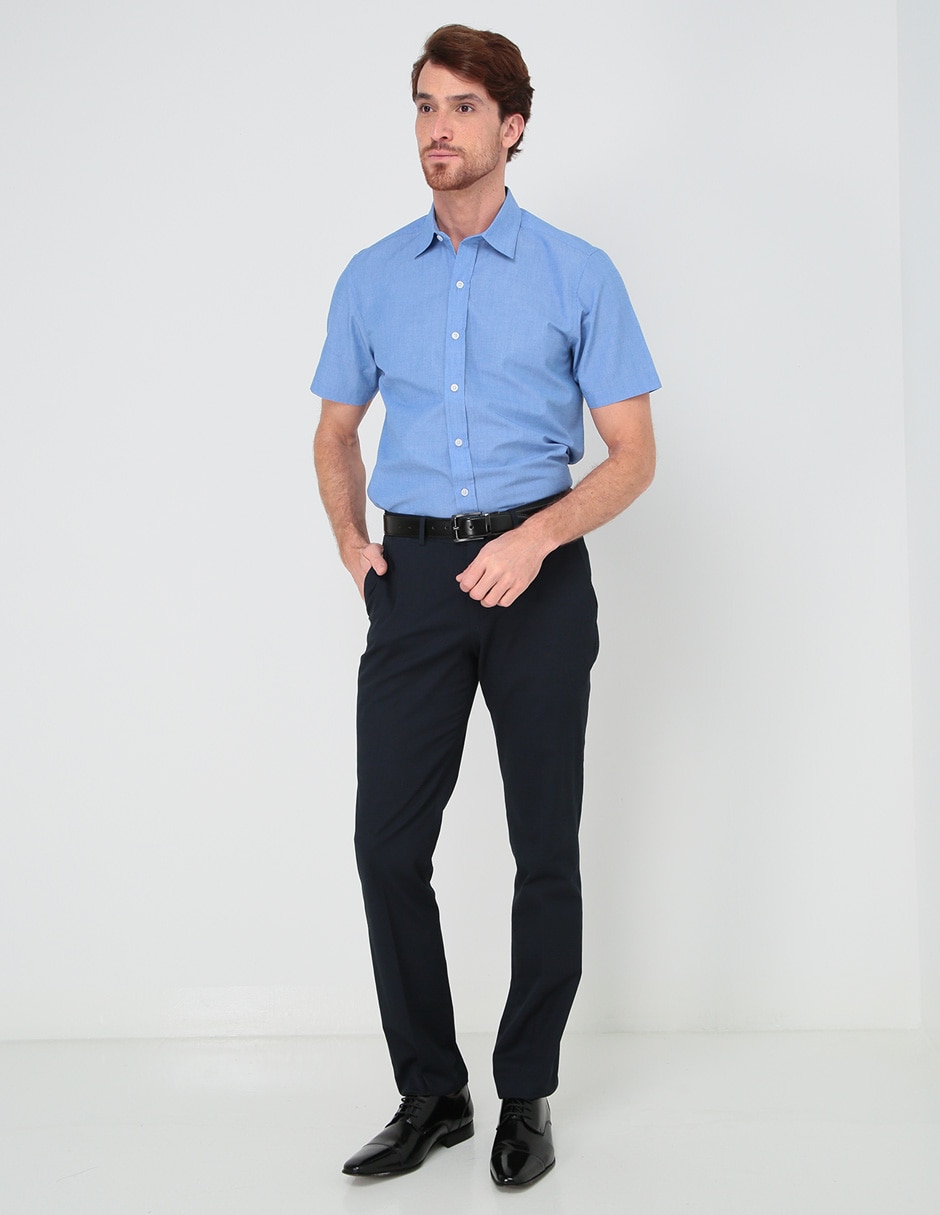 Camisa de vestir manga corta para hombre 3
