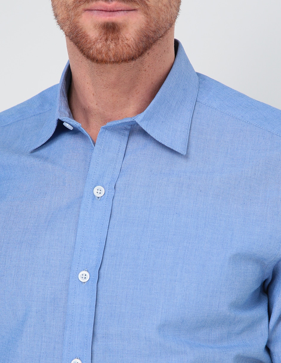 Camisa de vestir manga corta para hombre 4