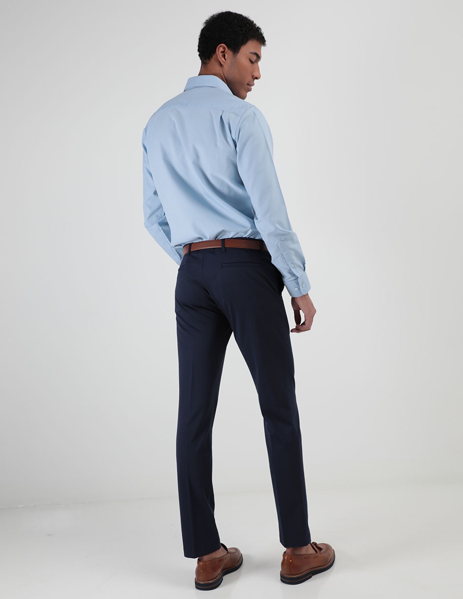 Pantalón slim de algodón para hombre 2