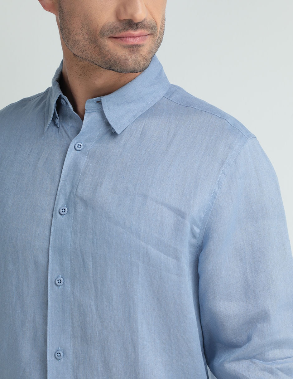 CAMISA 2485507F10005, G, AZUL ACERO GIA
