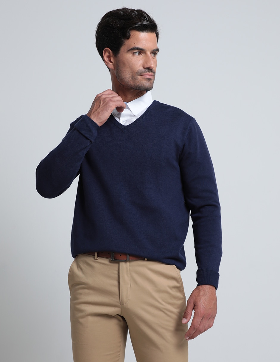 Jeans Sueteres Azul Marino Combinar Blusa Azul Rey Outfits Con