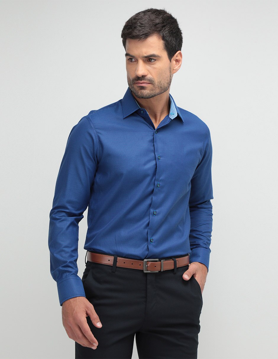 Azul rey camisa de hombre online