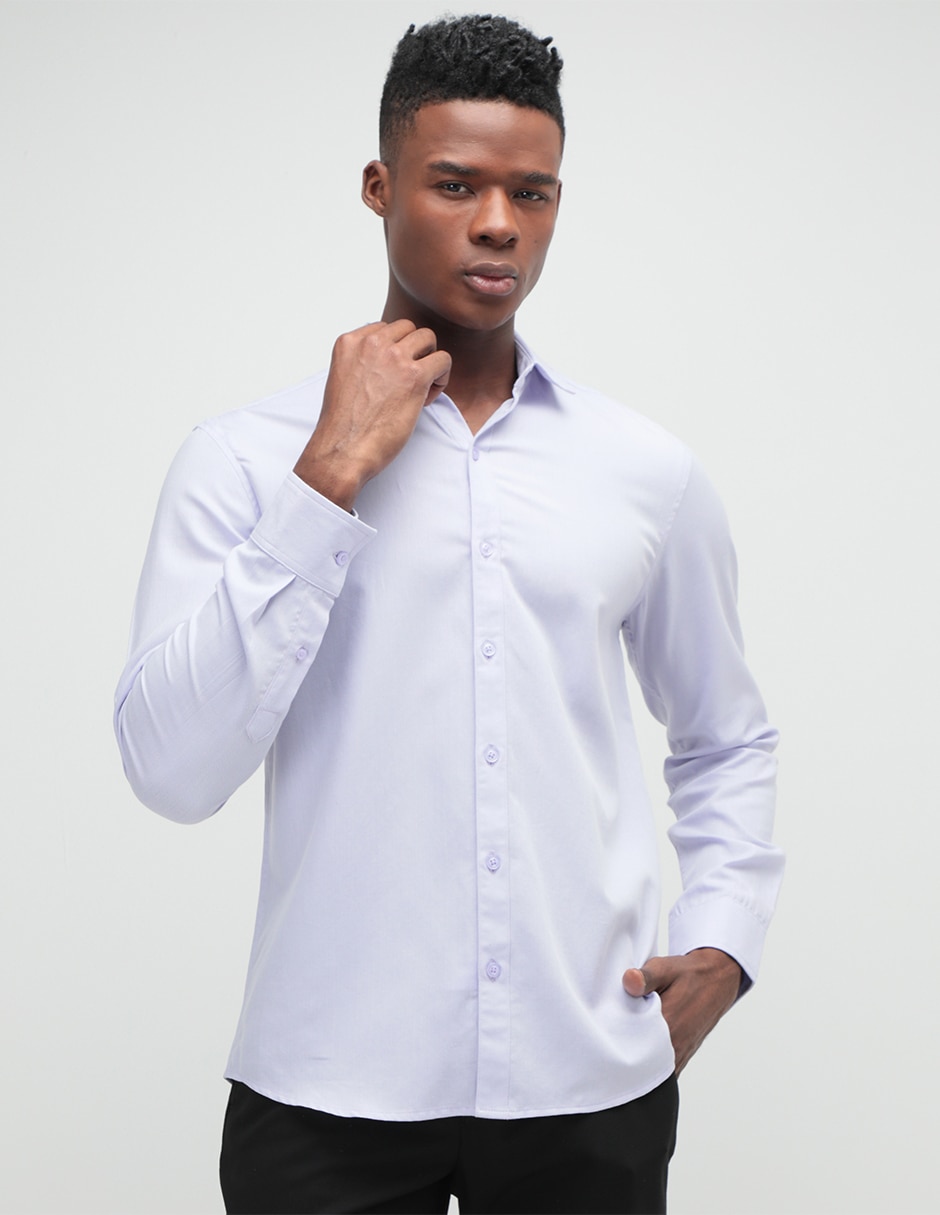 Camisa vestir blanca hombre online