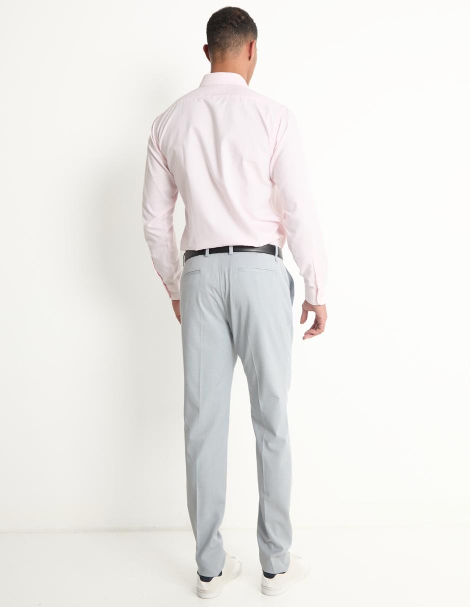 Pantalón business casual de vestir recto para hombre 2