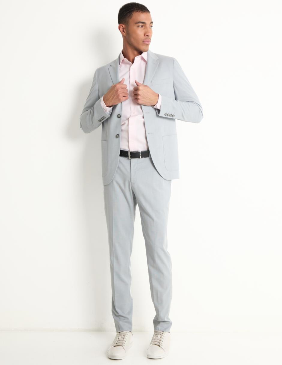 Pantalón business casual de vestir recto para hombre 3