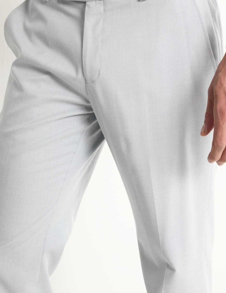 Pantalón business casual de vestir recto para hombre 4