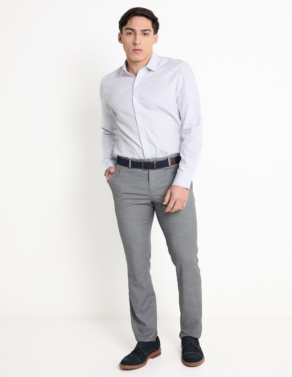 Camisa de vestir manga larga para hombre 3