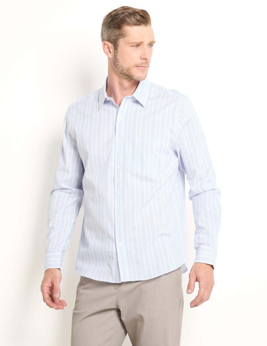 Camisa de vestir manga larga para hombre Camisa de vestir manga larga para hombre