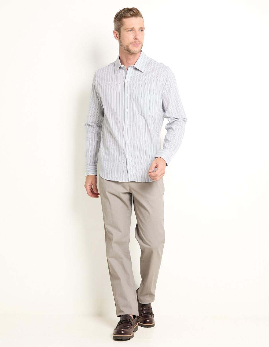 Camisa de vestir manga larga para hombre 3