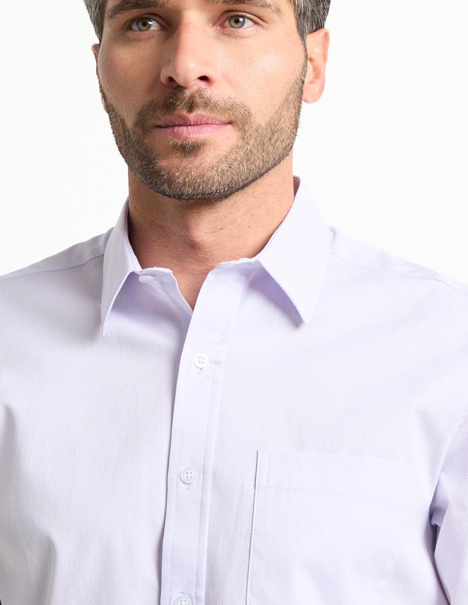 Camisa casual de algodón manga larga para hombre 4