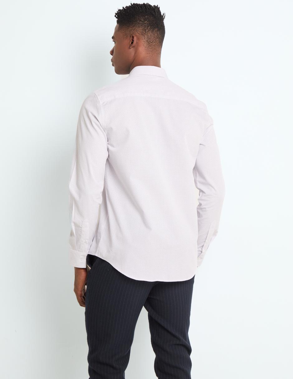 Camisa casual manga larga para hombre 2