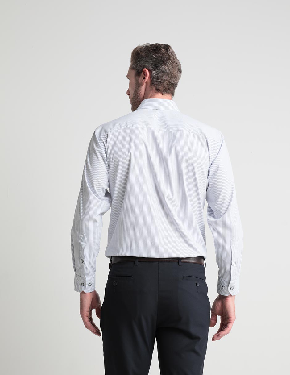 Camisa de vestir manga larga para hombre 2