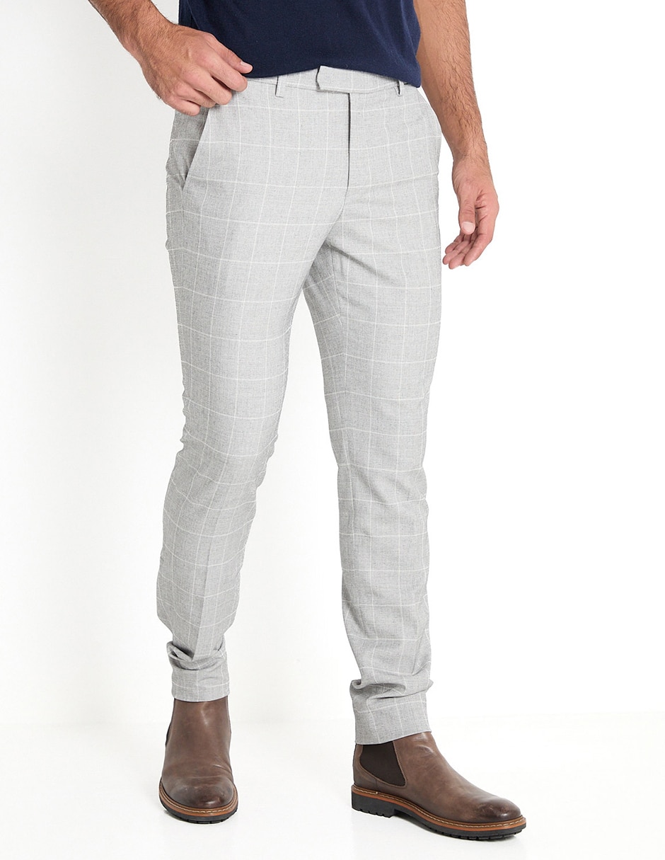 Pantalón de vestir slim para hombre