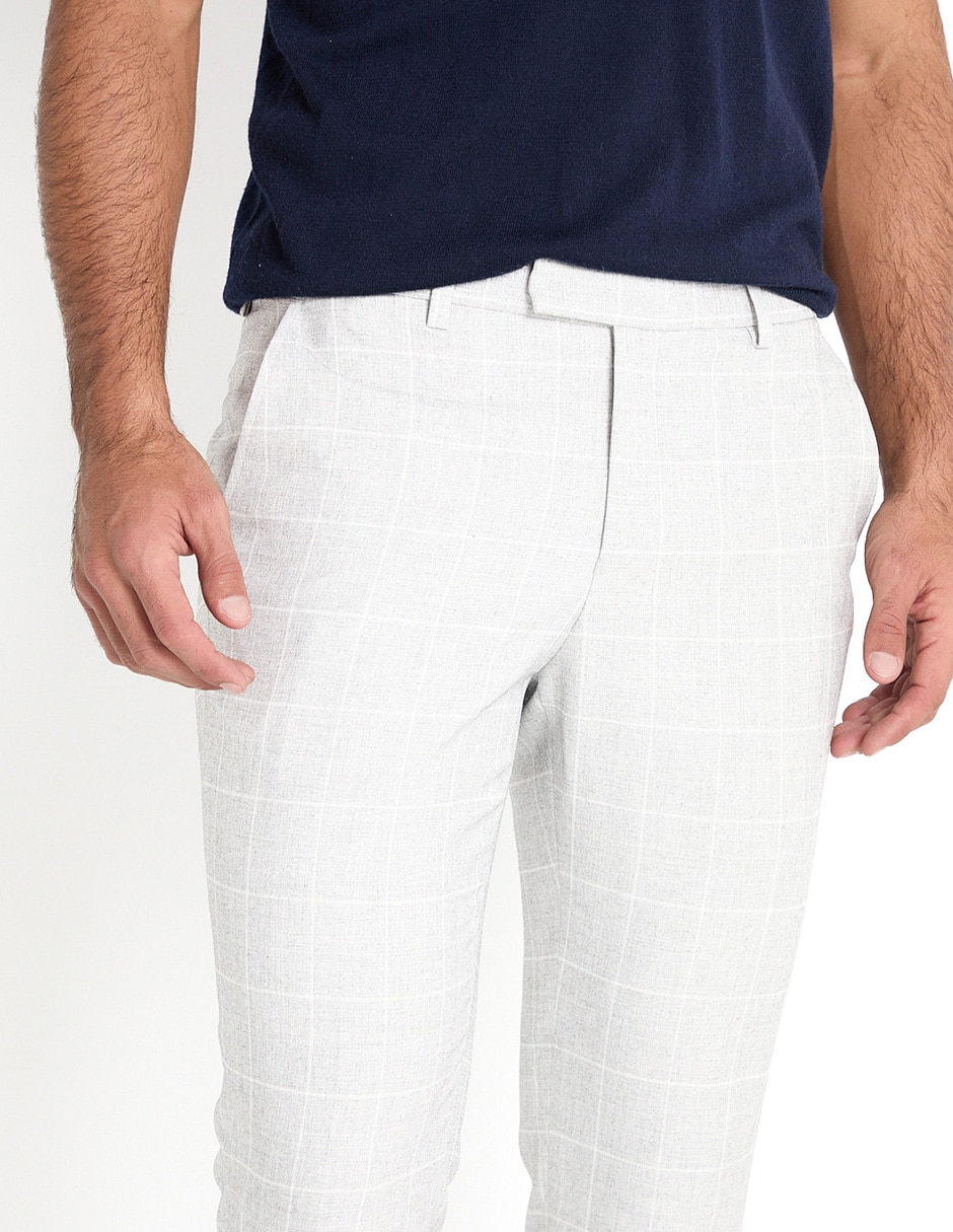 Pantalón de vestir slim para hombre 4