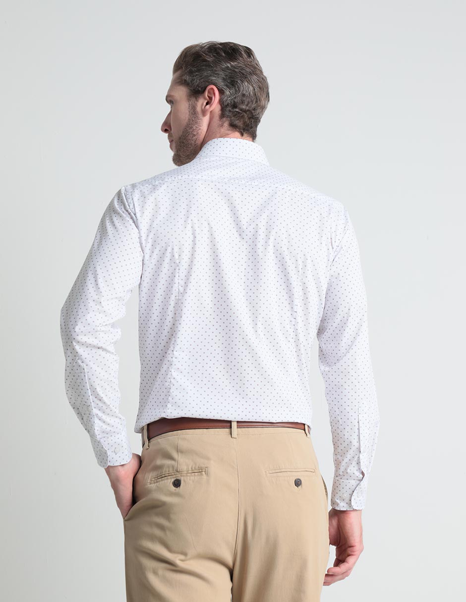 Camisa de vestir manga larga para hombre 2