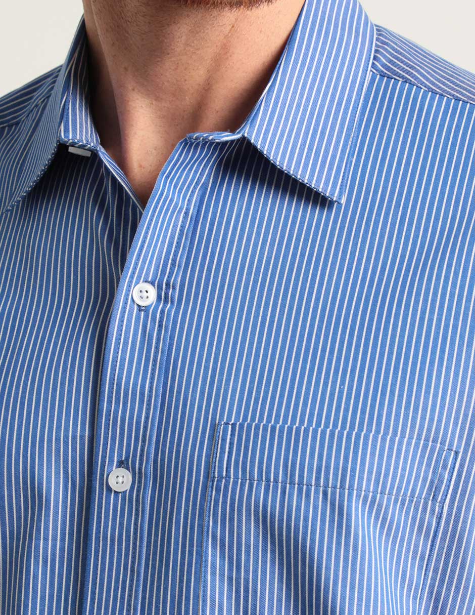 Camisa casual de algodón manga larga para hombre 4