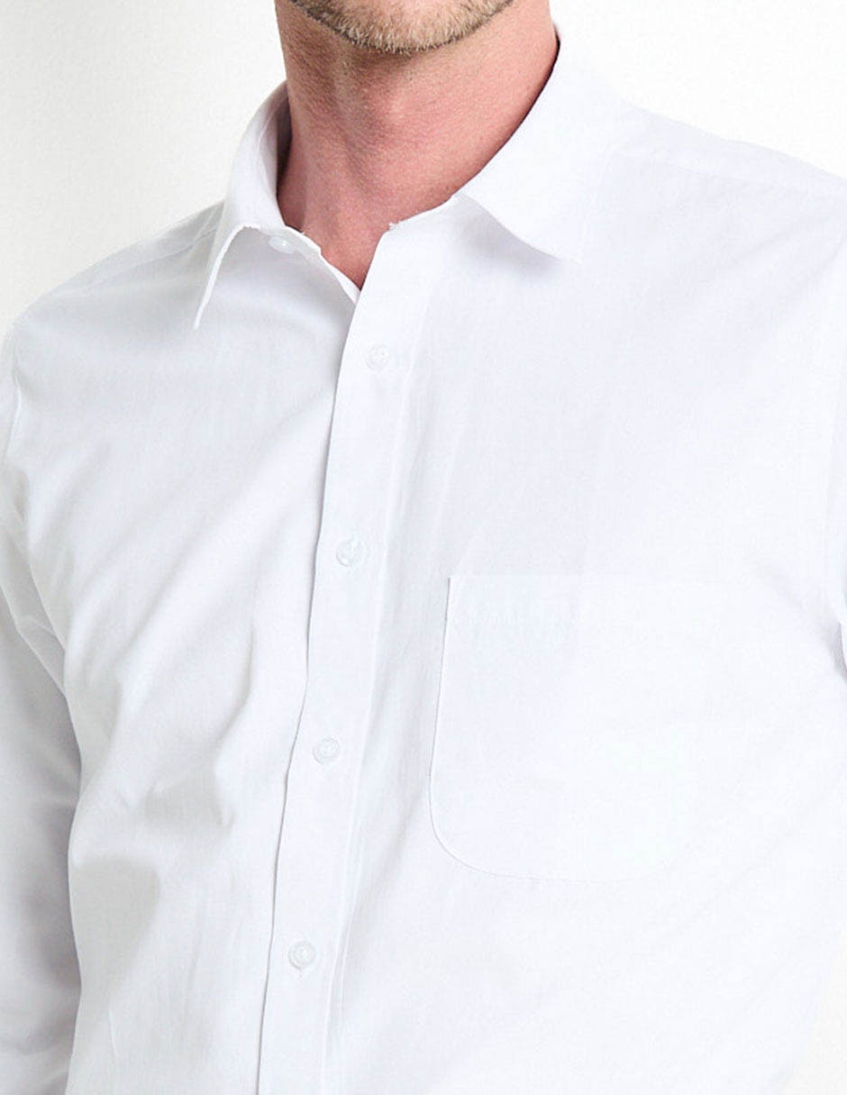 Camisa de vestir manga larga para hombre 4