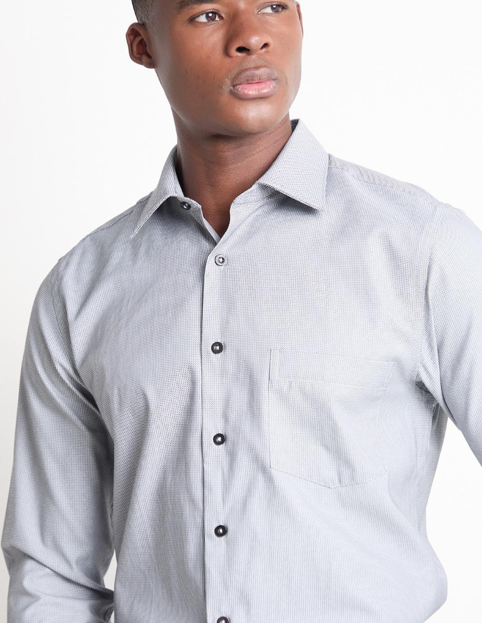 Camisa de vestir manga larga para hombre 4