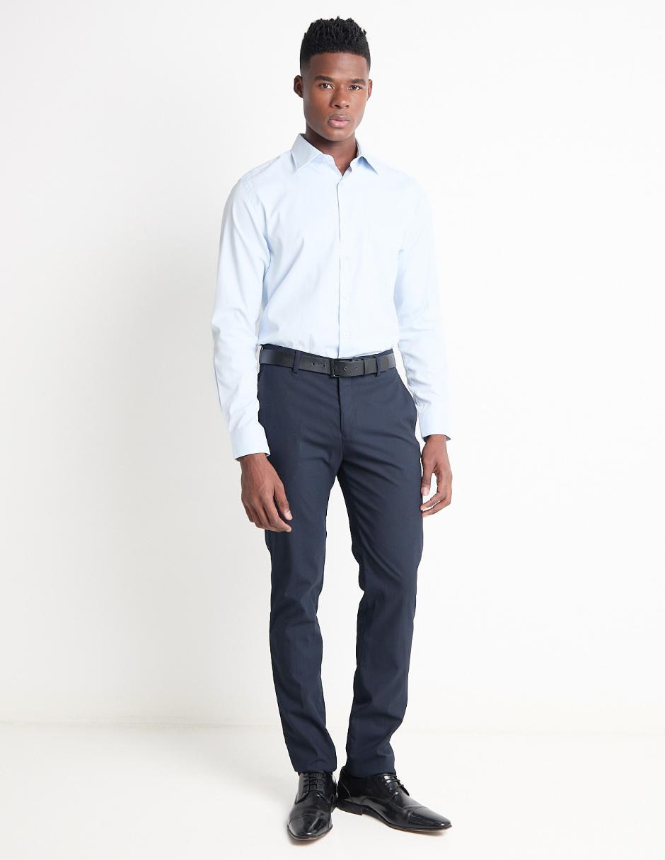 Camisa casual de algodón manga larga para hombre 3