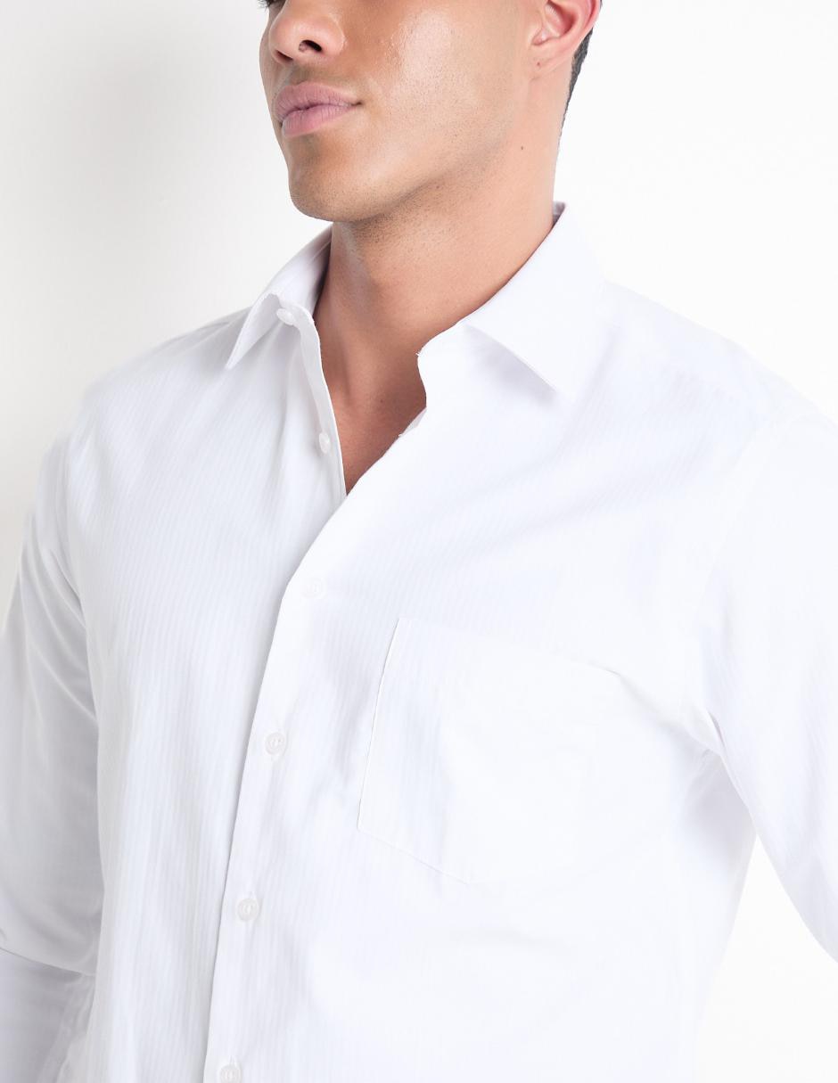 Camisa de vestir manga larga para hombre 4