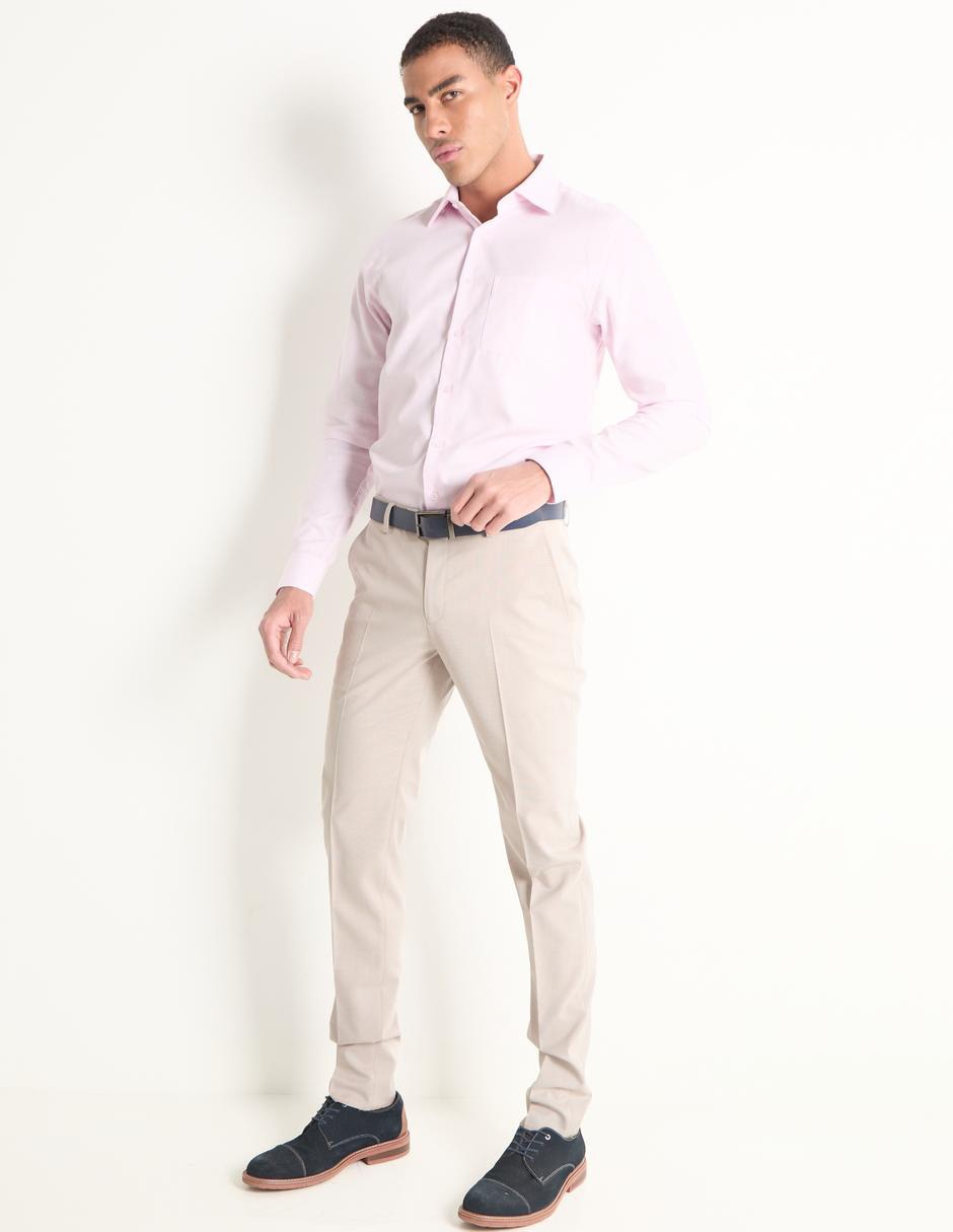 CAMISA COHF25026, G, ROSA CLARO LISO C