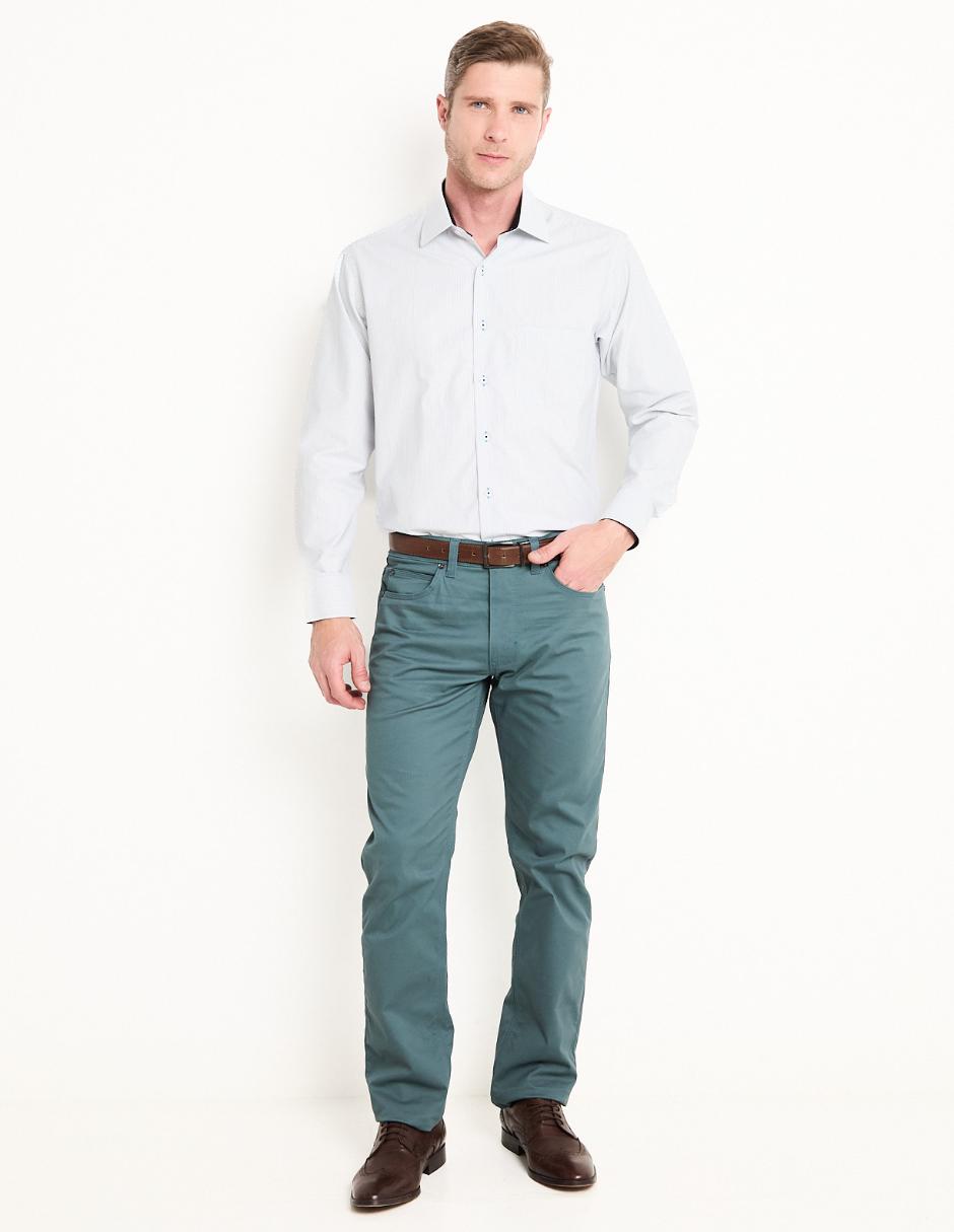 Camisa Business Casual Parllien manga larga para hombre 3