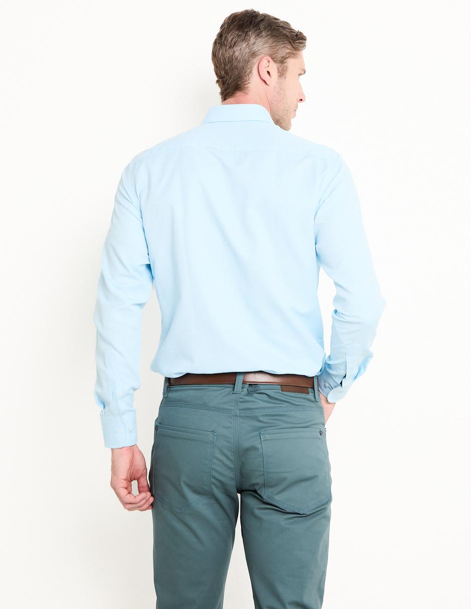 Camisa Bussiness casual de algodón para hombre 2