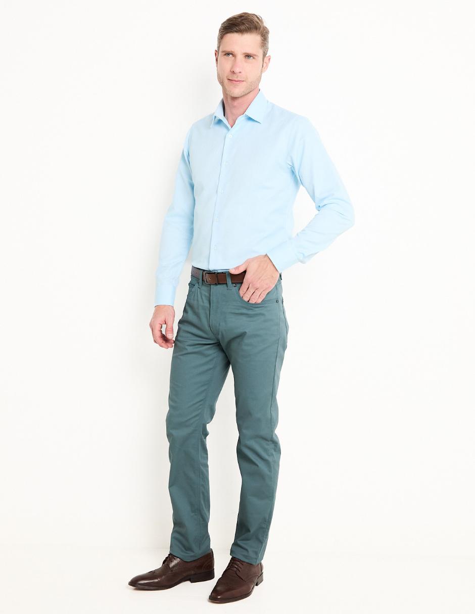 Camisa Bussiness casual de algodón para hombre 3