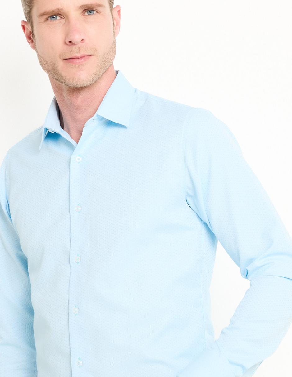 Camisa Bussiness casual de algodón para hombre 4