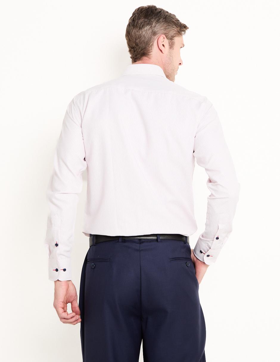 Camisa formal de algodón manga larga para hombre 2