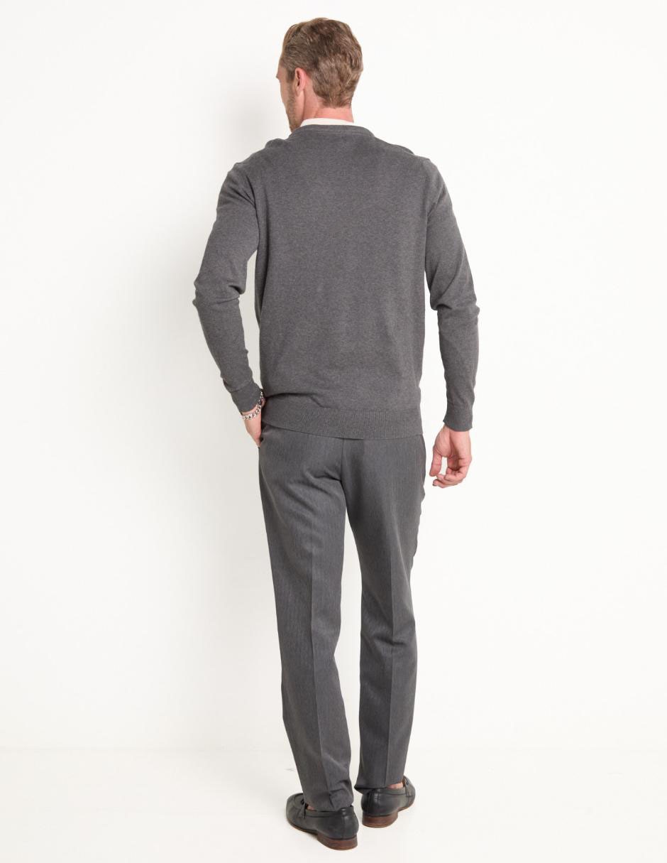 Pantalón de vestir recto para hombre 2
