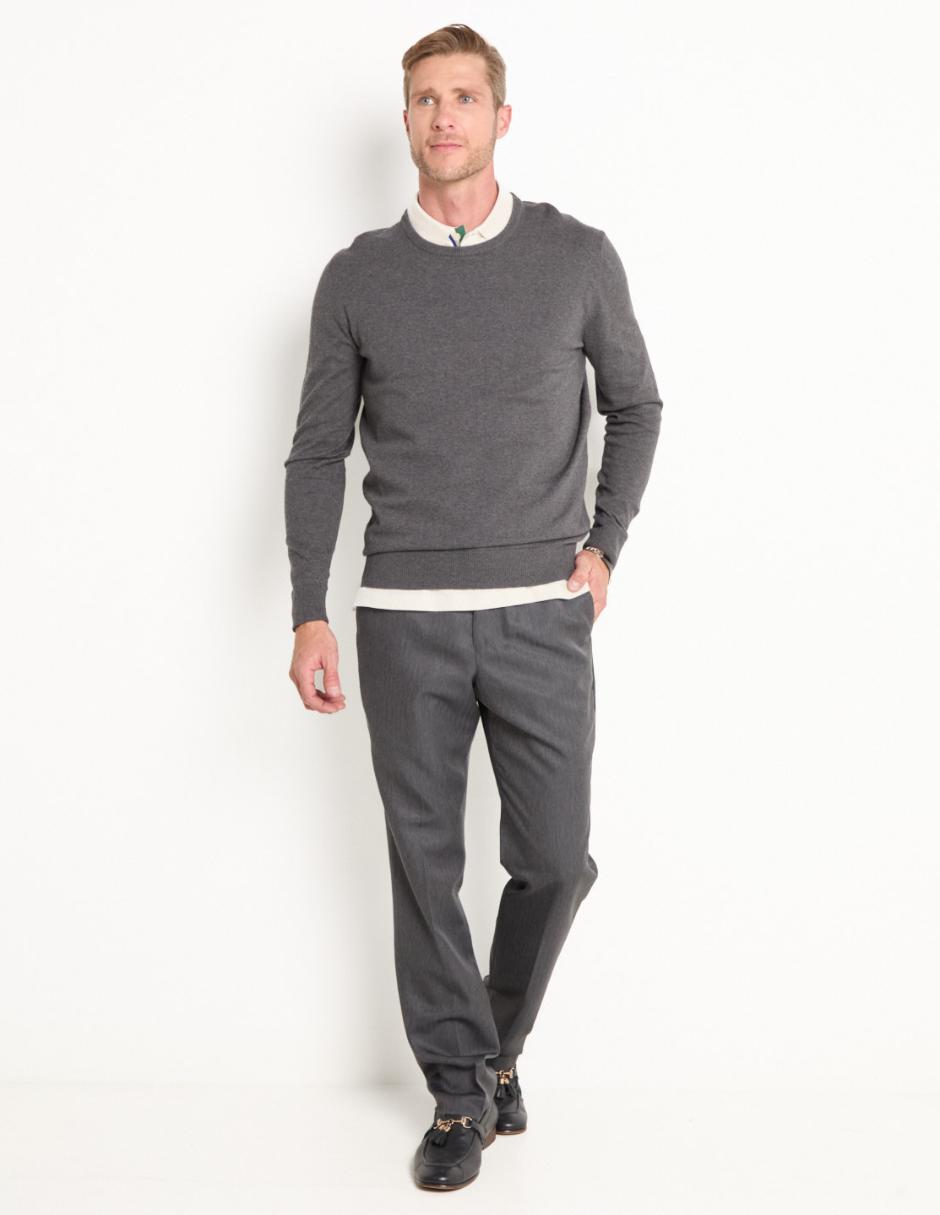 Pantalón de vestir recto para hombre 3