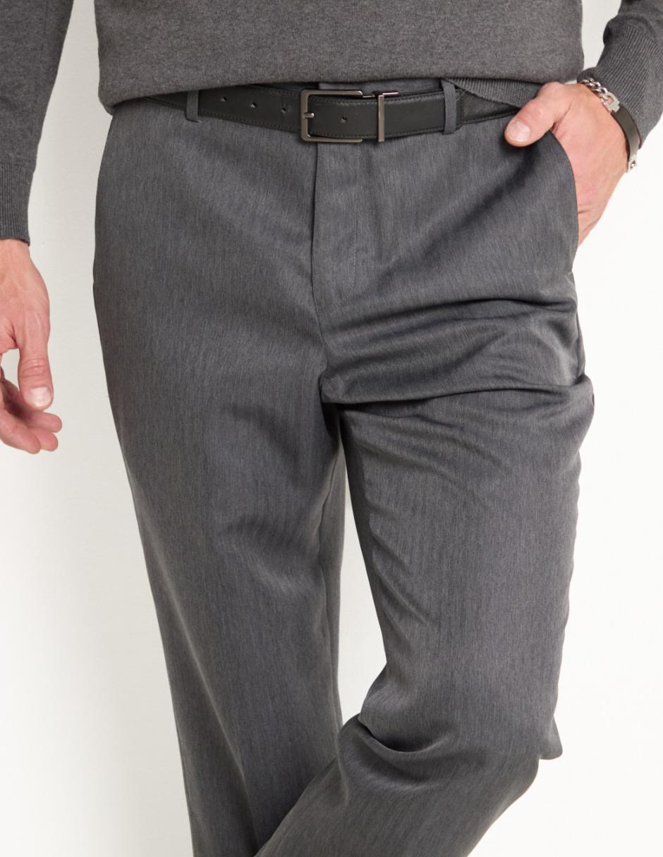 Pantalón de vestir recto para hombre 4