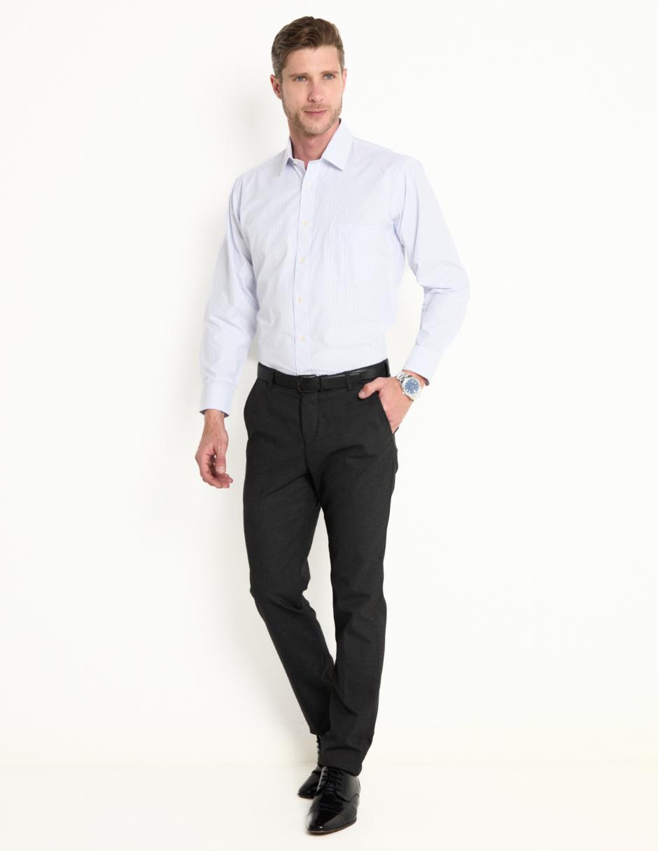 Camisa de vestir manga larga para hombre 3