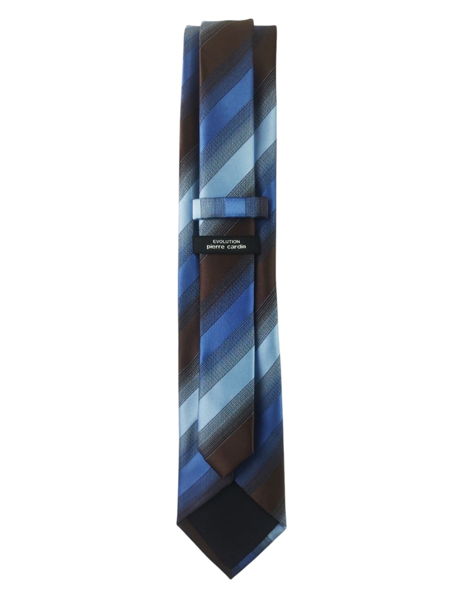 Corbata regular estampado a rayas para hombre 2