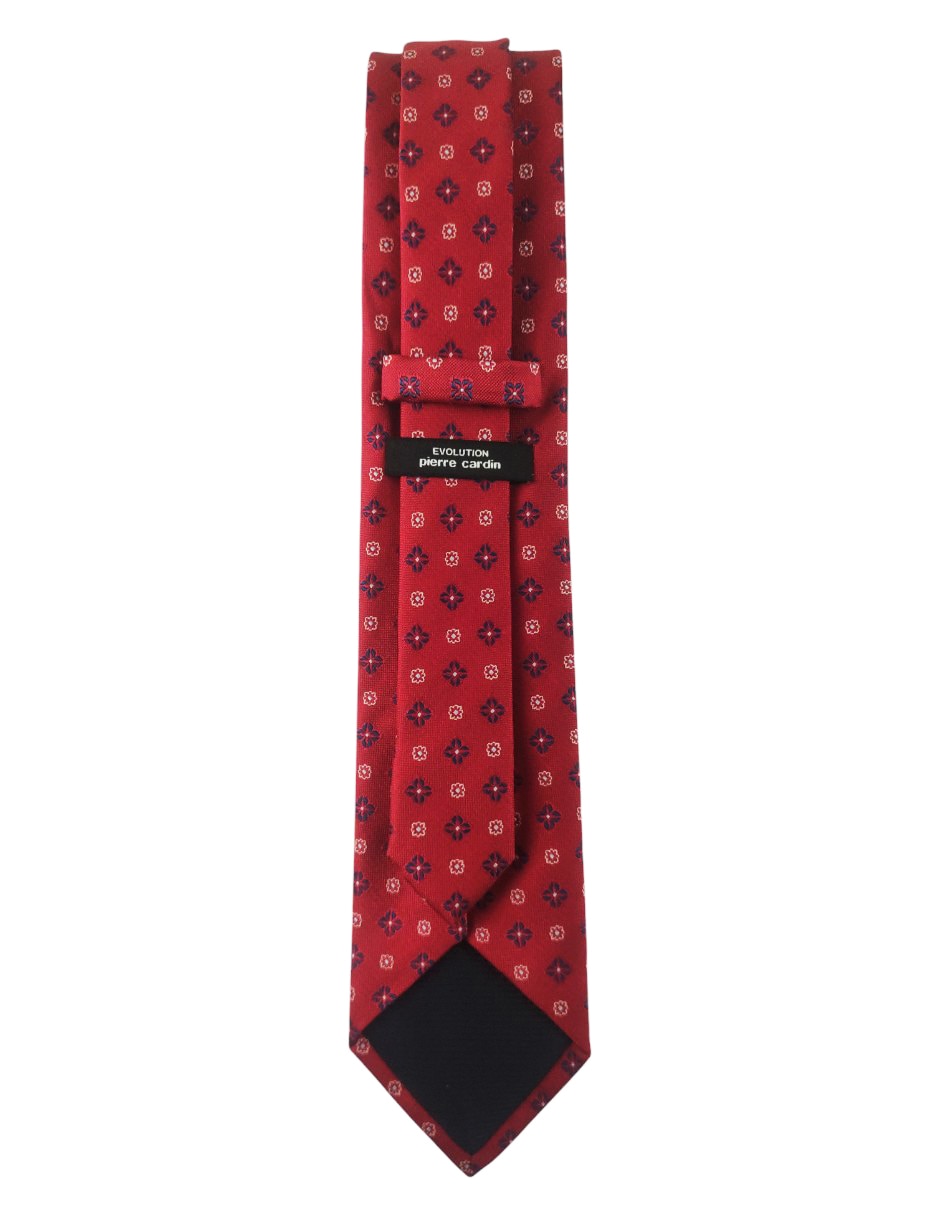 Corbata regular estampado floral para hombre 2