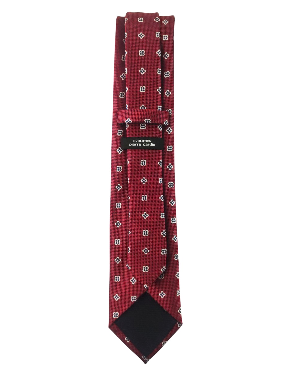 CORBATA W26047, ROJO PIERRE CARDIN