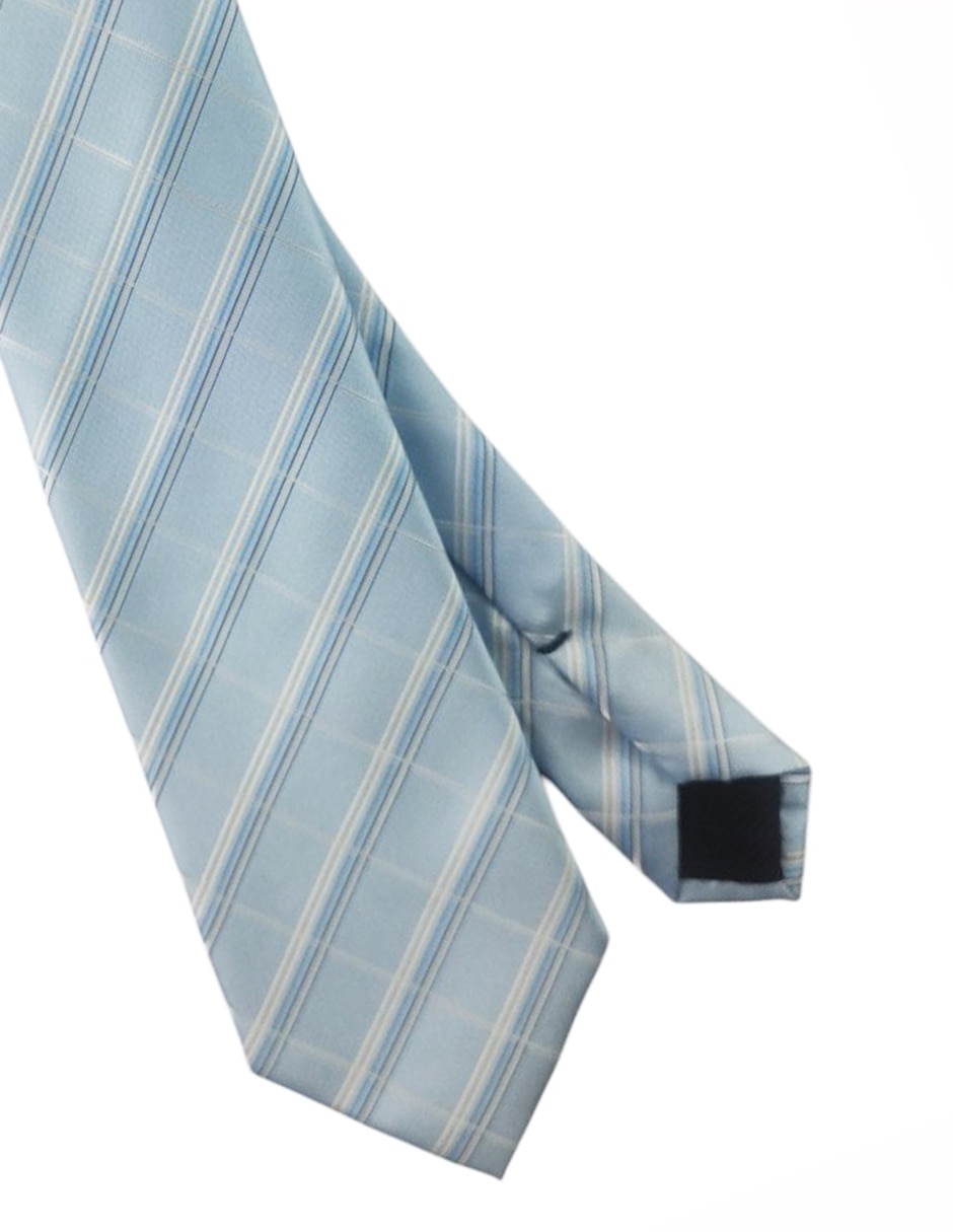 Corbata regular estampado a cuadros para hombre 3