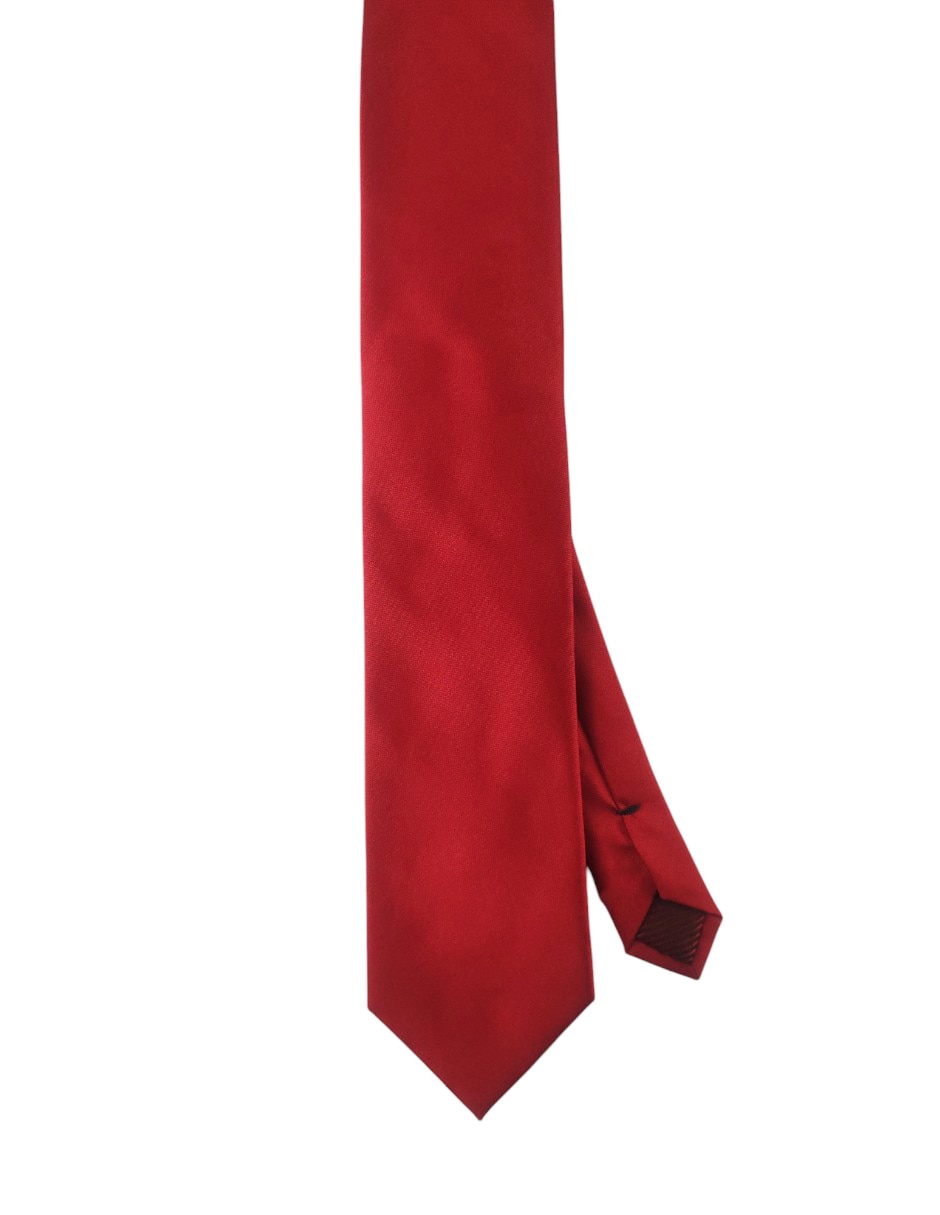 CORBATA P1703, ROJO PIERRE CARDIN