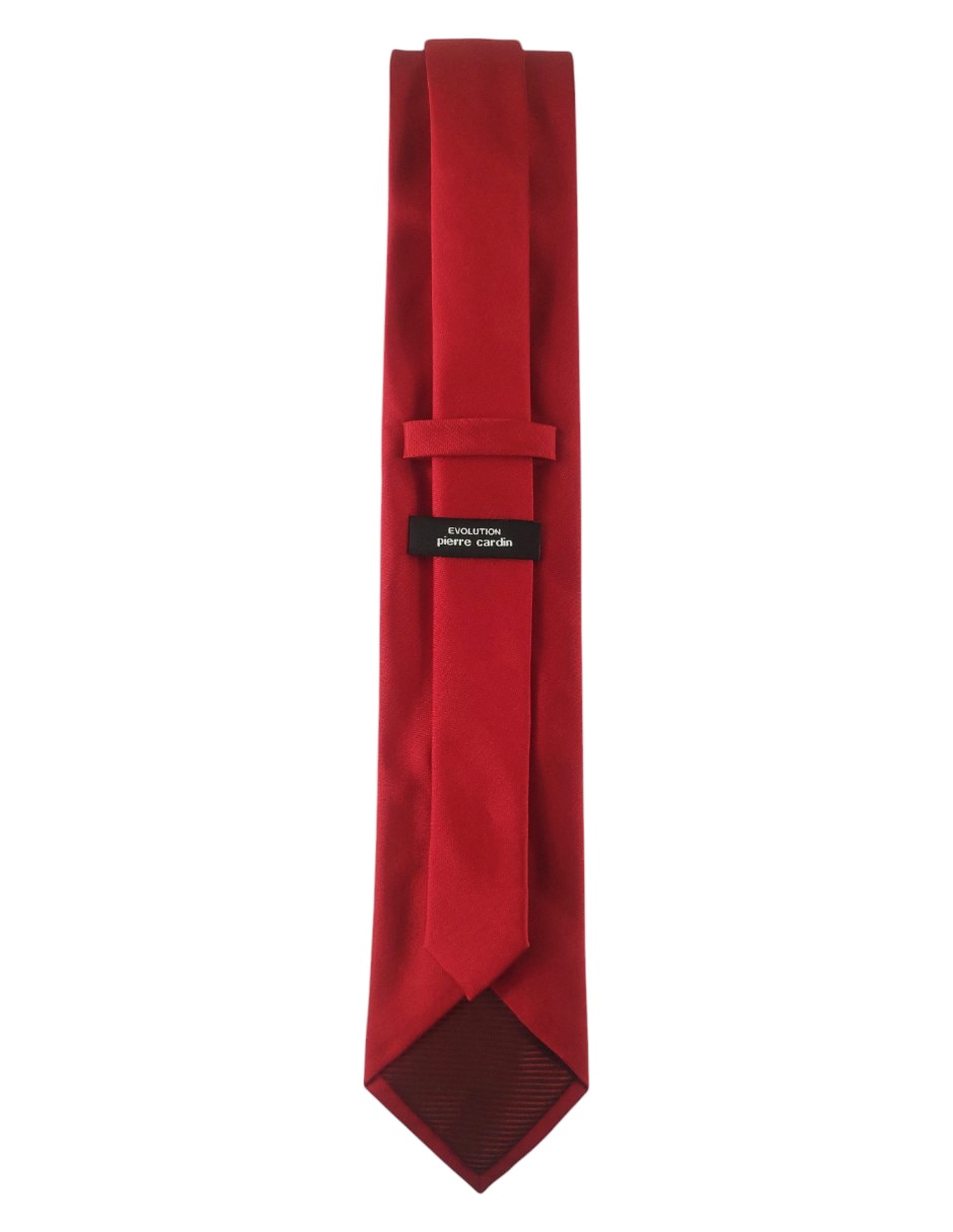 CORBATA P1703, ROJO PIERRE CARDIN
