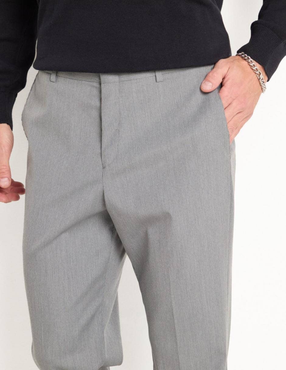 Pantalón de vestir recto para hombre 4